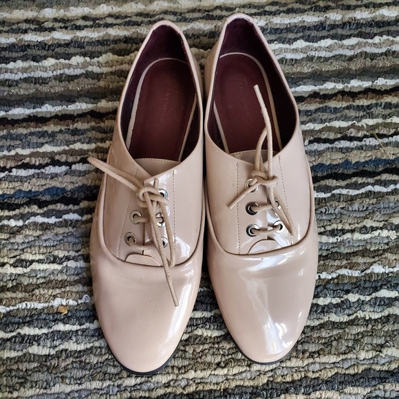 Zara Shoes - Zara Oxford Patent Loafers